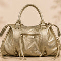 Sac à main Capucine Doré cuir Irisé