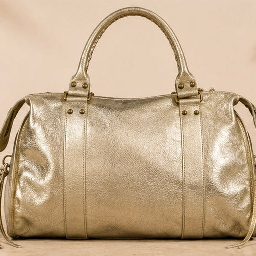 Sac à main Capucine Doré cuir Irisé
