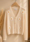 Gilet beige Marguerite