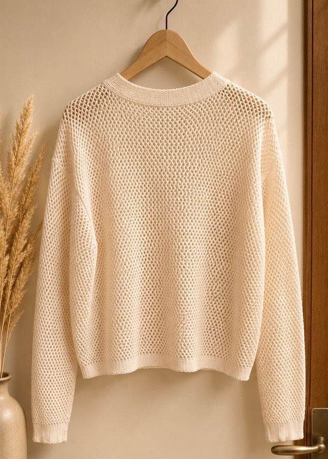 Gilet beige Marguerite