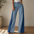 Jeans Bicolore bleu