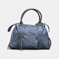 Sac à main Capucine Bleu cuir Irisé