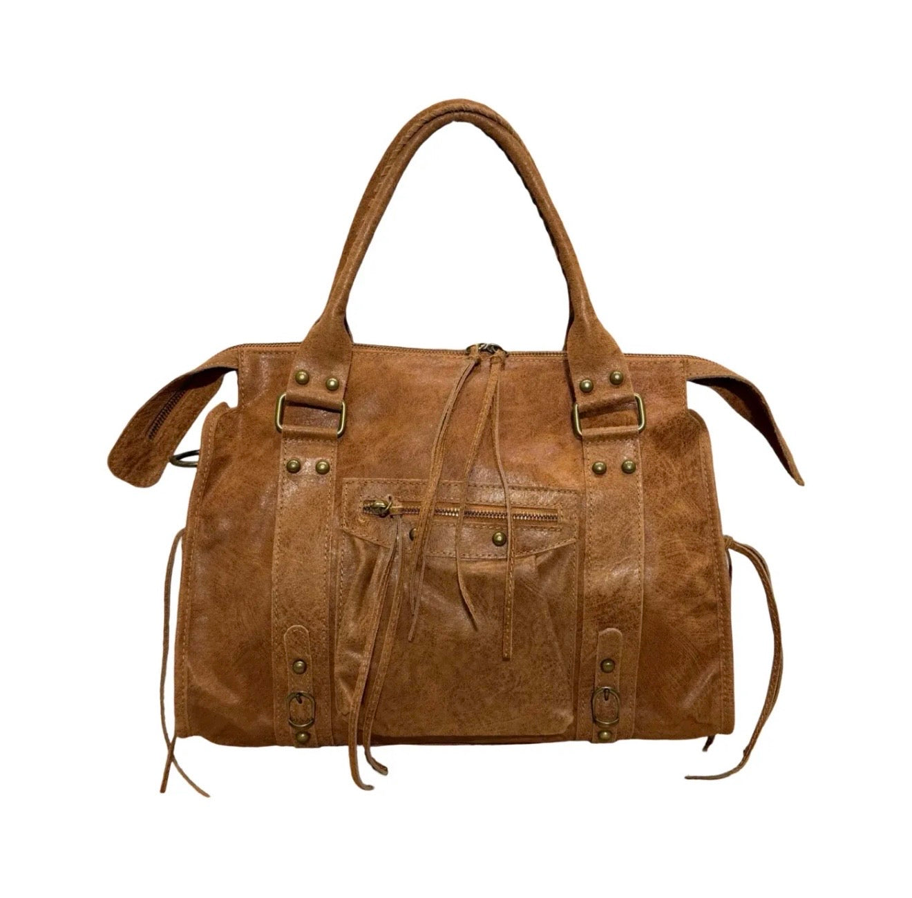Sac à main Capucine Camel cuir